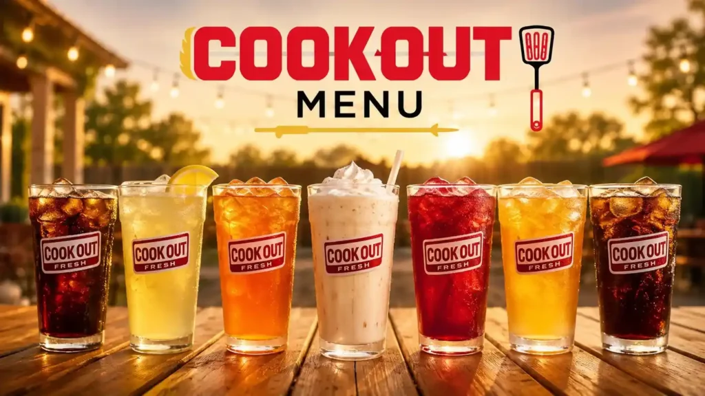 Cookout Drinks Menu